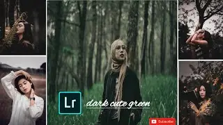 Tutorial cara mengedit foto dark cute green seperti selebgram || hits 2020
