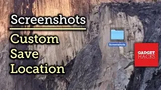 Change the Default Save Location of Screenshots in Mac OS X [How-To]