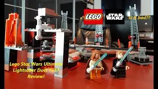 LEGO Star Wars Ultimate Lightsaber Duel 7257 Review!