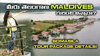 Mini Maldives in Telangana South India | Somasila View Point | New Tourist place | Veena Sadineni