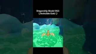 Dragonship Model 002: 🔱Invincible Gold 🔱 #unrealengine5 #gamedev #gamedevelopment #artist #fypシ