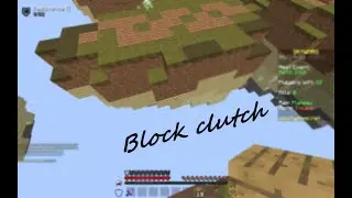 Block clutching and jitter bridging | Skywars highlights