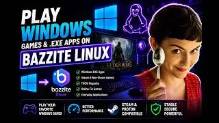 how to run windows games and apps on bazzite linux
