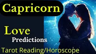 CAPRICORN LOVE TAROT READING |Makar Rashifal | CAPRICORN TAROT /HOROSCOPE ASTROLOGY | In Hindi/Urdu