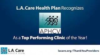 Asian Pacific Health Care Venture: Top Performing Clinic - Pediatric Care
