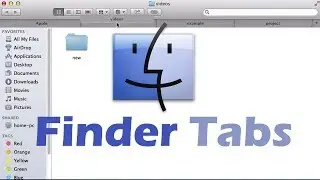 Tips: How to Use Finder Tabs in OS X Mavericks