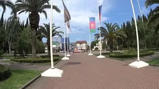Адлер 2023/Что творится на пляже😱/Набережная Мзымты/Парк Три солдата