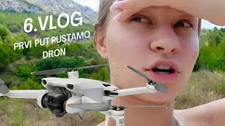VLOG 6. Dron - odletio u more ?