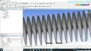 Twisting Rib Geometry in Ansys
