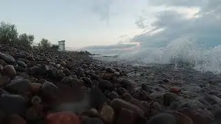 Волны в замедленной съёмке