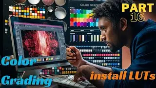 DaVinci Resolve Color Grading: Install LUTs Effortlessly! Part 16