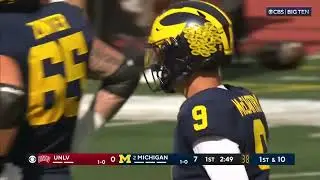 JJ McCarthy to Tyler Morris, 1st Quarter Against UNLV