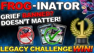 I Won the Legacy Challenge with Grief-less Dimir Froginator! | MTGO | Maxtortion
