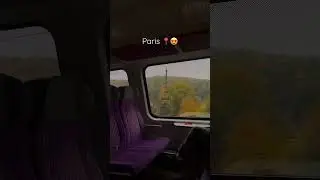 Paris is gorgeous 🥰 #lithuania #paris #travel #train #trending #viral #shortsfeed