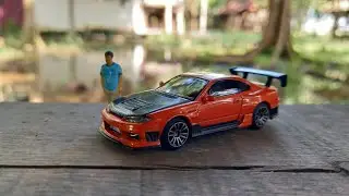 UNBOXING MINIGT NISSAN SILVIA S15 D-MAX ORANGE METALLIC #minigt #unboxing #Nissan #diecast