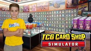 Leo abre su tienda de TCG Cartas Coleccionables