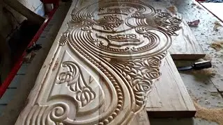 Amazing Pitcher Bed Design By CNC Router Machine || Wood Design