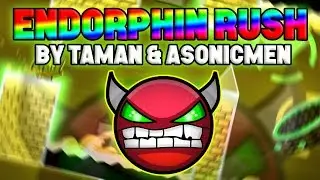 Geometry Dash (DEMON) Endorphin Rush by Tama_N & AsonicMen - Gabrolca12