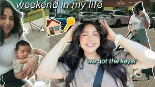 WEEKEND IN MY LIFE // WE GOT THE KEYS, LIFE UPDATE, CLOTHING HAUL!
