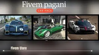 [FiveM Store ] Fivem pagani car pack for fivem servers