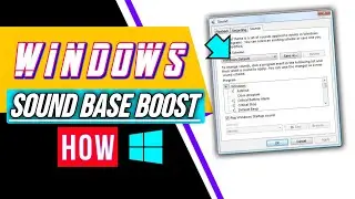 How to Increase Sound Base on Windows 7,10 | Kaise Improve Kre Sound Quality | Fix Sound Base Issues
