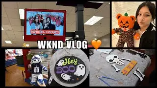 MINI WKND VLOG: paint night w/ bestie +build-a-bear with boys