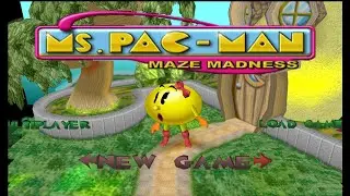 Ms. Pac-Man Maze Madness PS1 #4