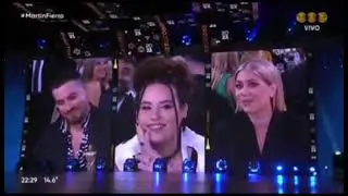 Tremenda reacción de Benjamín Vicuña cuando Wanda Nara ganó su Martín Fierro