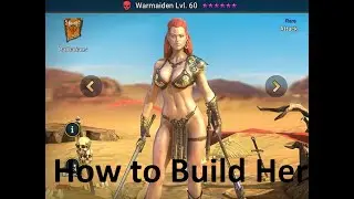 WarMaiden How To Build Her Raid Shadow Legends