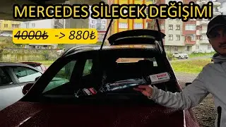Mercedes EQB'nin Sileceklerini Değiştirdim I Mercedes Silecek Değişimi Nasıl Yapılır?