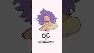 oc no trauma challenge #oc #book #trauma #challenge