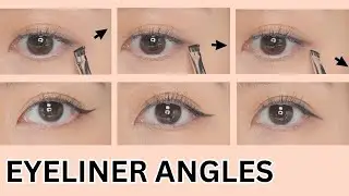 How To MASTER Your EYELINER with Different ANGLES