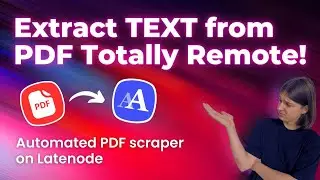Extract Text from PDF Automatically with No Coding!
