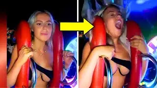 Most Embarrassing Theme Park Fails Compilation