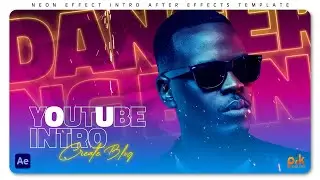 Neon Effect Intro - After Effects Template | Free Download | Pik Templates