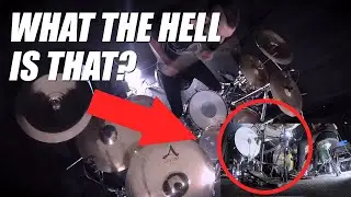 What he hell is that extra pedal and drum that @JamesPayneDrums is using in this part?