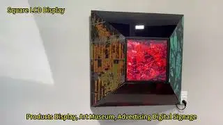 8K Square LCD Monitor，8K Square LCD Display，LCD Photo Displays，Digital Photo Frame，Square monitors