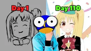 I Drew Nijika for 100 DAYS! (Reupload)