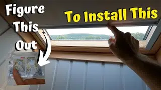 Installation Tip For Velux Window Shade - Saving Energy & Cooling Costs