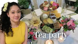 Hosting A TEA PARTY at home ! + American Teenagers reaction 