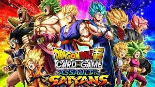 DRAGON BALL SUPER CARD GAME Series 7 - ASSAULT OF THE SAIYANS BOX OPENING! 🐲🐉🌕🌕🌕🌕🌕🌕🌕🐉🐲