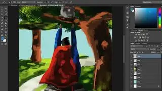 SPEEDPAINT - Super fat - Photoshop