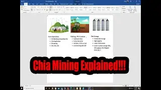Chia Farming Explained, A beginners guide to hardware selection,  mining setup