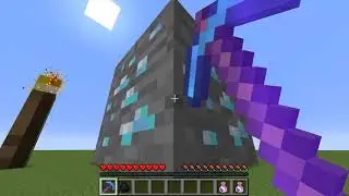 Diamond ore yang besar #minecrafft