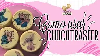 Oreos cubiertas con chocotrafer/ paso a paso para usar chocolatetrasfer/como usar chocotrasfer #diy 