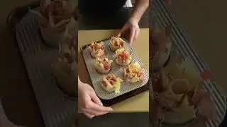 This Is The Easiest Starter You Could Make | Pear Prosciutto Crowns