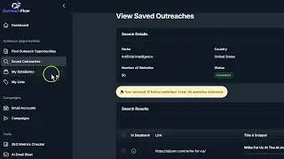OutreachFlow AI Walkthrough