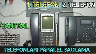 ANALOG TELEFONLARIN PARALEL BAĞLANMASI