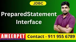 PreparedStatement Interface in JDBC | Ameerpet Technologies | By Srinivas