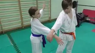 Ки-айкидо. Угроза сзади. Подробное описание техники.